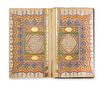 AN OTTOMAN ILLUMINATED QURAN WRITTEN BY IBRAHIM AL-ZAKAI, OTTOMAN TURKEY DATED 1279 AH/1862–63 AD