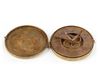 AN UNUSUAL QIBLQA-INDICATOR BY THE MASTER CRAFTSMAN OF LATE 17TH CENTURY ISFAHAN, ABD AL-AIMMA