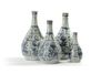 Four Chinese blue and white ‘Kraak porselein’ bottle vases