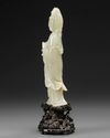 A CHINESE JADE GUANYIN, QING DYNASTY (1644 - 1912)