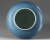 A Chinese robin’s egg-glazed incised 'lotus' jar
