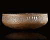A KHORASSAN SILVER INLAID BRONZE BOWL, PERSIA, 11TH CENTURY