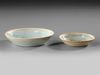 TWO CHINESE YINGQING GLAZED DISHES, SOUTHERN SONG (1127-1279 AD)