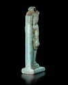 AN EGYPTIAN FAIENCE AMULET OF THOTH, LATE PERIOD, CIRCA 688-343 B.C.