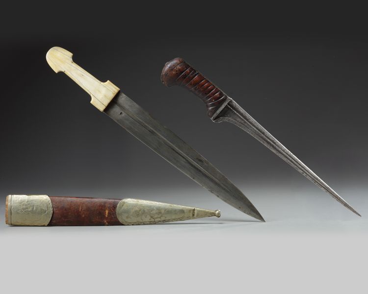 Two Persian daggers