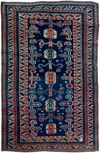 A CAUCASIAN PEREPEDIL RUG, 19TH CENTURY