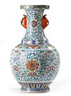 A CHINESE DOUCAI GLAZED VASE