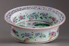 A Chinese famille rose basin