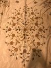 AN OTTOMAN EMBROIDERED BEDSHEET AND ACCESSORIES, 19TH-20TH CENTURY