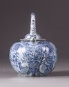 A Chinese blue and white wine-pot with cover