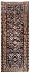 A FINE AFSHAN KUBA LONG RUG