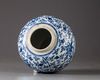 A Chinese blue and white jar