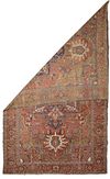 A HERIZ CARPET, PERSIA, LATE 19TH CENTURY