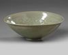 A KOREAN CELADON-GLAZED LOTUS BOWL, GORYEO DYNASTY, 918-1392