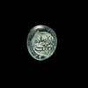A FATIMID GLASS WEIGHT OF HALF DIRHAM, AL-MUSTANSIR BI-ALLAH (AH 427-487 / 1036-1094 AD),