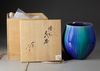 TOKUDA YASOKICHI III, KUTANI GLAZED VASE, JAPAN, LATE 20TH CENTURY