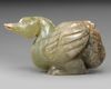 A CHINESE JADE DUCK  WATER POT, SONG DYNASTY (960-1279)