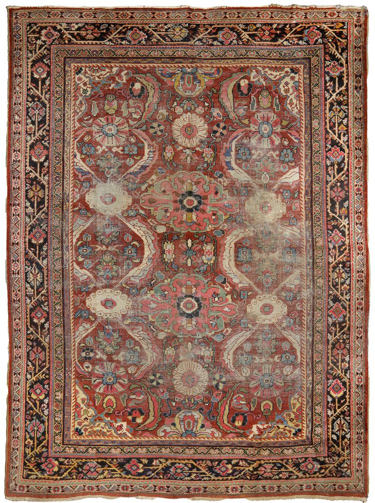 A MAHAL CARPET, PERSIA, FIRST QUARTER 20TH CENTURY