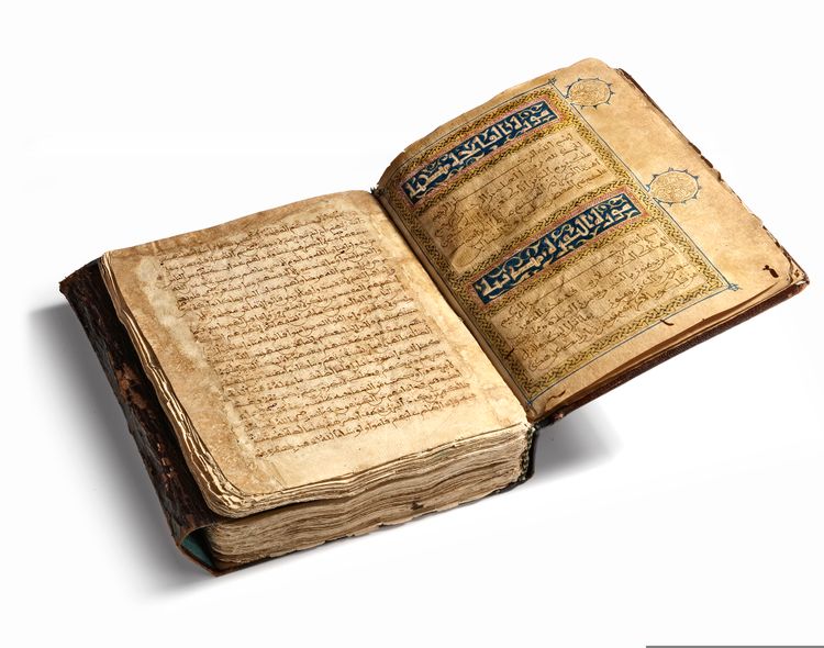 A QURAN IN MAGHRIBI SCRIPT, NORTH AFRICA, DATED 1010 AH/1601 AD