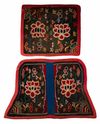 A PAIR OF TIBETAN SADDLE CARPETS, TIBET, 20TH CENTURY