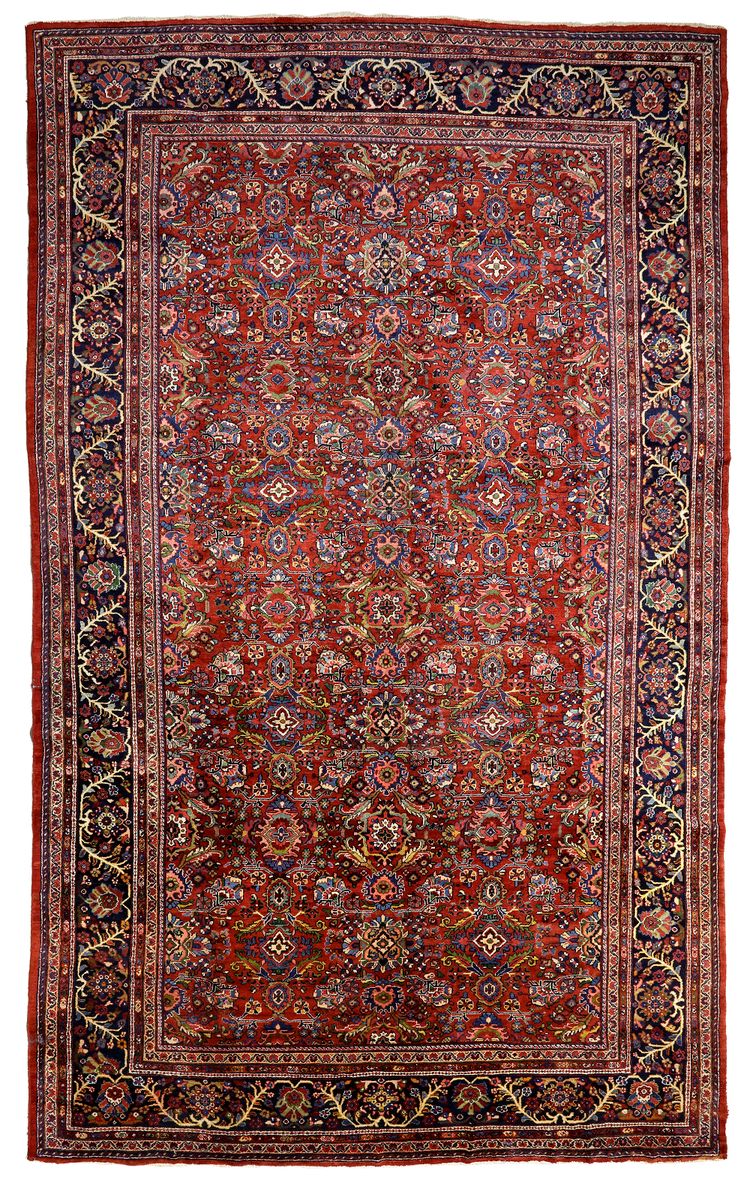 A MAHAL CARPET, PERSIA, FIRST HALF 20TH CENTURY