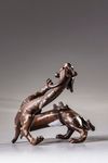 A Chinese bronze dragon Chilong
