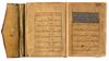 ABU AL-QASIM B. FIROOH AL-RU’AINI AL-SHATIBI (D.1194 AD), HIRZ AL-AMANI WA-WAJH AL-TAHANI, A GUIDE TO QURANIC RECITATION, COPIED BY AL-MAMLUK MUSAFIR, EGYPT OR SYRIA, DATED 780 AH/1378-79 AD