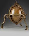 A BRASS CELESTIAL GLOBE, SIGNED BY AL-ISKANDERANI, INDIA, 19TH CENTURY