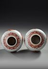 A PAIR OF CHINESE PHOENIX BIRD POTS, 19TH-20TH CENTURY