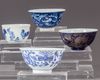 A lot of four porcelain bowls