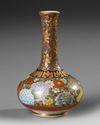 A SMALL JAPANESE SATSUMA VASE, 19TH CENTURY
