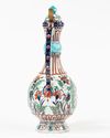 AN IZNIK-STYLE POTTERY EWER, FRANCE, 19TH CENTURY