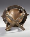 AN INDO-PERSIAN CELESTIAL GLOBE, SIGNED BY AL-ISKANDARANI AND DATED 1157 AH/1744-45 AD