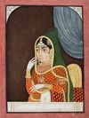 A PORTRAIT OF MAHARANI JIND KAUR, PUNJAB PLAINS, NORTH INDIA, CIRCA 19TH CENTURY