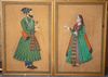 Two large Mughal paintings