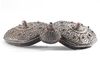 A KURDISH SILVER BUCKLE, NORTHERN IRAQ, EARLY 20TH CENTURY