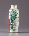 A Chinese Famille verte vase