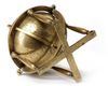 A LARGE INDO-PERSIAN ENGRAVED BRASS CELESTIAL GLOBE DATED 1305 AH/1887 AD