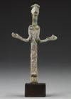 A WESTERN ASIATIC BRONZE FEMALE FIGURE, CIRCA EARLY 2ND MILLENIUM B.C.
