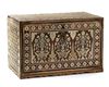 AN INDO-PORTUGUESE BONE INLAID BOX, PROBABLY GOA, INDIA, 19TH-20TH CENTURY