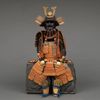 A JAPANESE GOLD LACQUER METAL SUIT-OF-ARMOUR (Ô’YOROI), SECOND HALF 18TH CENTURY