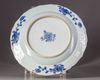 A Chinese blue and white dish
