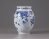 A Chinese blue and white ginger jar