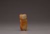 Three Chinese jade carvings