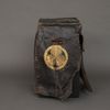 ANTIQUE BLACK LEATHER COVER FOR A YOROI’BITSU