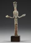 A WESTERN ASIATIC BRONZE FEMALE FIGURE, CIRCA EARLY 2ND MILLENIUM B.C.