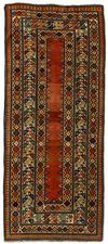A CAUCASIAN TALISH RUG WITH RED GROUND, 19TH CENTURY