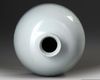 A RARE CHINESE WHITE-GLAZED WATERPOT, TAIBAI ZUN, QING DYNASTY (1644-1911)