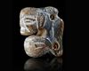 A CHINESE JADE CARVED YU PIG DRAGON PENDANT, 20TH CENTURY