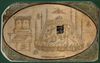 A LARGE VIEW OF MECCA ON A STUCCO PANEL BY ISMAI'L AHMAD AL-DIMASHQI, OTTOMAN SYRIA AND DATED 1311 AH/1893 AD